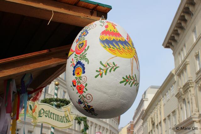  Altwiener Ostermarkt 2024 auf der Freyung, im Zentrum von Wien! - Wien Illustration 