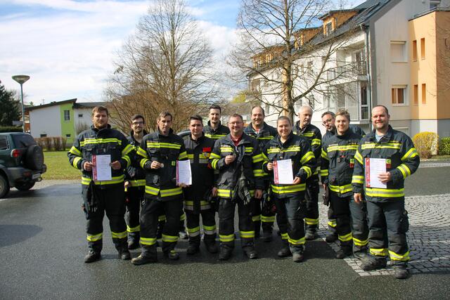 Die Feuerwehren des Abschnitts IV hielten ihre Atemschutzleistungsprüfung ab. | Foto: Bezirksfeuerwehrkommando Oberwart/Alexander Flaschberger