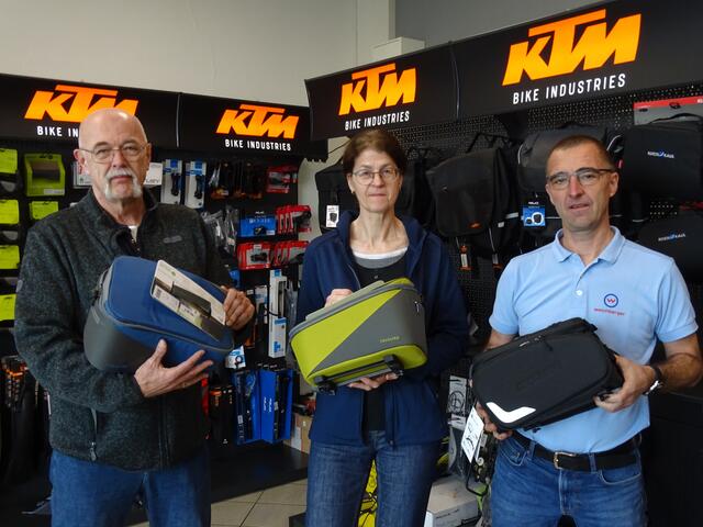 Franz und Brigitte Brandner und Mario Hörhan | Foto: Simon Glösl