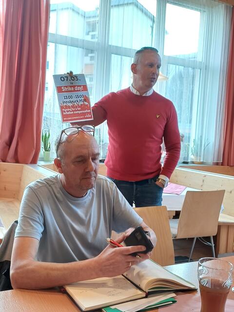 Simon Fuchs und Mario Pritzi.