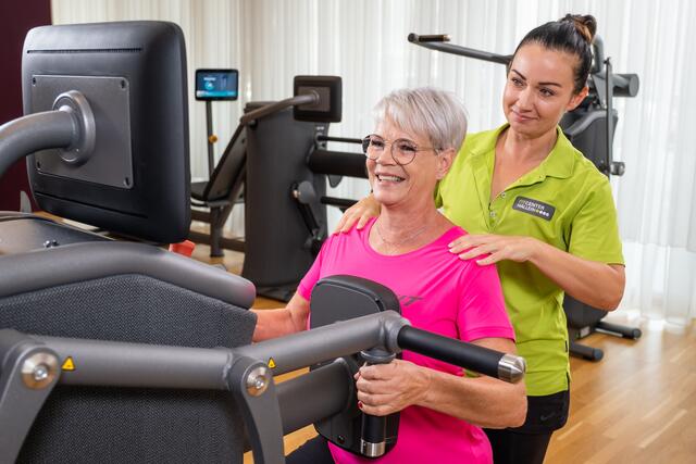 Wirksames Krafttraining gegen Osteoporose. | Foto: FITCENTER HALLEIN