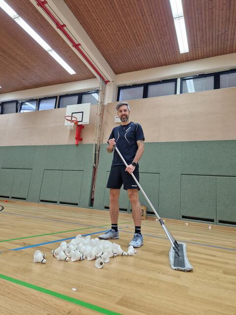 Stephan Kundl ist Badminton-Trainer bei der Union VKB Braunau. | Foto: Kundl