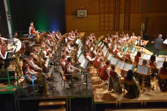 Der Musikverein Eggersdorf lud wieder zu ihrem schon traditionellen Frühlingskonzert ein. | Foto: RegionalmedienSteiermark/Hofmüller