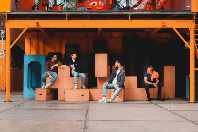 Maya ist eine deutschsprachige Indie-Rockband aus Osttirol. Die vier Musiker präsentieren Songs über ihr Leben als Mittzwanziger. | Foto: Kuro Simon