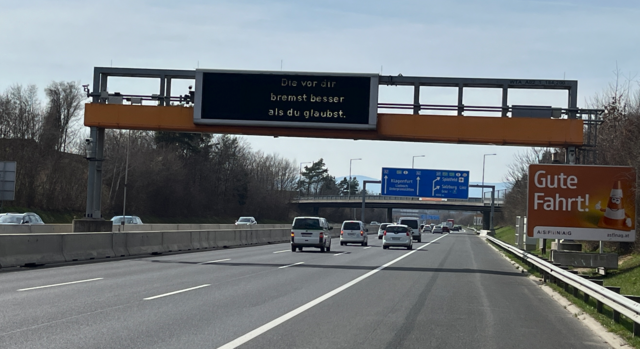 Laut Unfallstatistik 2022 war zu geringer Abstand die Haupt- oder Mitursache von 580 Unfällen. | Foto: ASFINAG