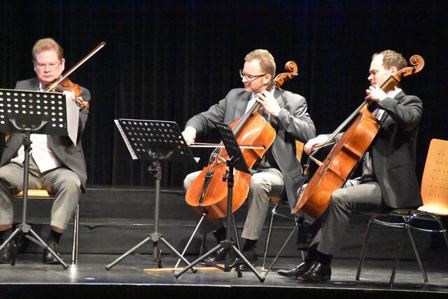 Ein Streichsextett sorgte für beruhigende Klänge beim Konzert. | Foto: RegionalmedienSteiermark/Hofmüller