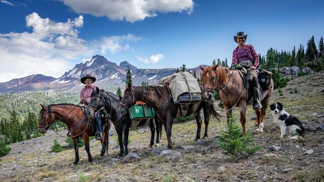 Sonja Endlweber und Günter Wamser bereisten 15 Jahre lang Nordamerika auf dem Rücken ihrer Pferde. | Foto: Abenteuerreiter.de