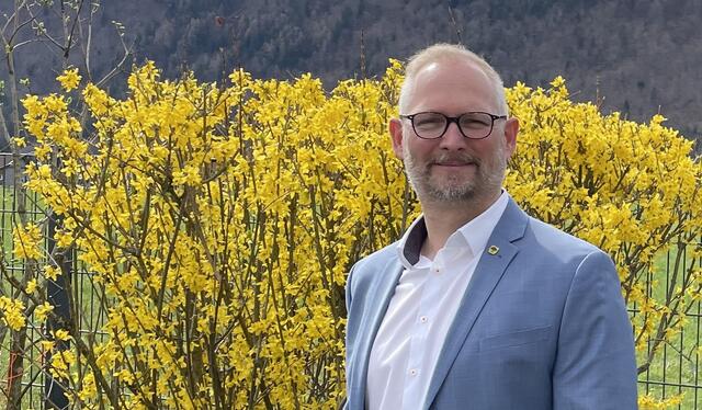 Bürgermeister-Stellvertreter Christian Haslauer (SPÖ) aus Oberalm hat das erste Mal um das Amt des Bürgermeisters kandidiert und steht jetzt in der Stichwahl. | Foto: Martin Schöndorfer, 2024