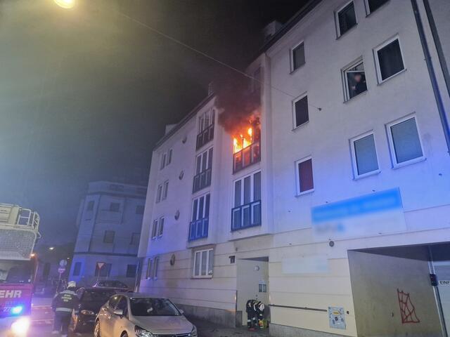 Ein Brand brach in der Antonigasse in der Nacht auf Dienstag aus. | Foto: Berufsfeuerwehr Wien