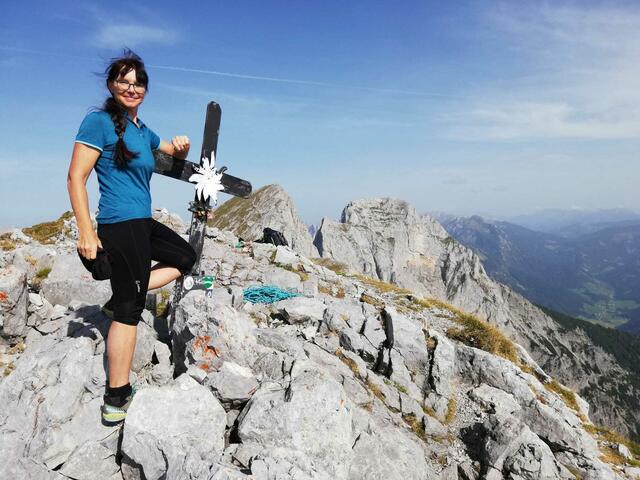 Petra Zöchling vom Österreichischen Alpenverein, Sektion Amstetten | Foto: Alpenverein