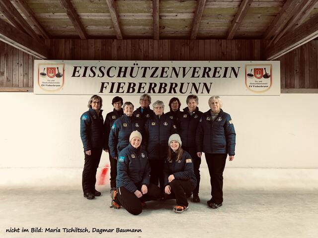Die Cupsiegerinnen 2024 vom EV Fieberbrunn