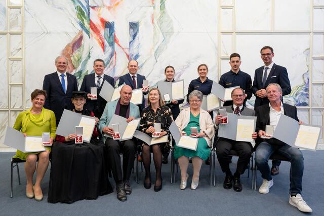 LH Wallner zeichnete verdiente Persönlichkeiten aus

 | Foto: VLK Serra 