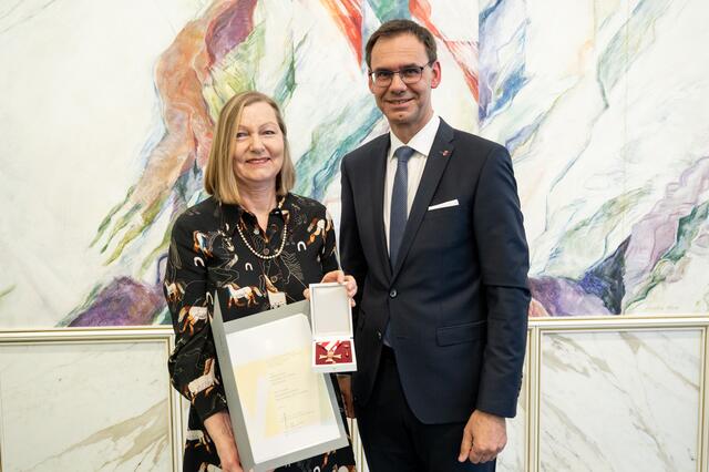 Marie-Rose Rodewald-Cerha engagiert sich seit 1986 ehrenamtlich im Theater am Saumarkt

 | Foto: VLK Serra 