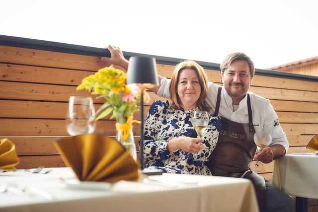 Melanie und Jürgen Csencsits dürfen sich über die höchste Punkteanzahl im Bezirk Oberwart freuen. | Foto: Iris Milisits