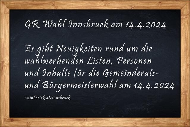 Mit dem Dossier der BezirksBlätter Innsbruck zur Gemeinderats- und Bürgermeisterwahl am 14.4. sind Sie immer informiert. | Foto: BezirksBlätter