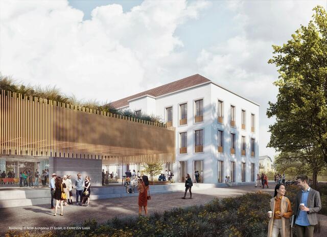 So wird die Promenade gestaltet sein. | Foto: NOW Architektur ZT GmbH / Expressiv GmbH