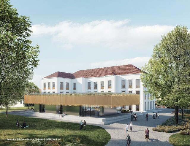 So soll der Innenhof zukünftig aussehen. | Foto: NOW Architektur ZT GmbH / Expressiv GmbH