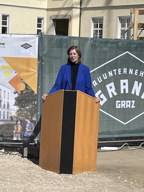 LR Barbara Eibinger-Miedl. | Foto: Kern