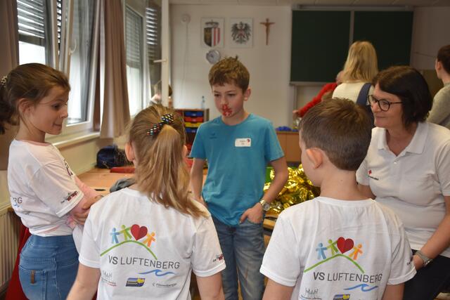 Jugendrotkreuz Bezirkstag in Pabneukirchen 2024.   | Foto: Zinterhof