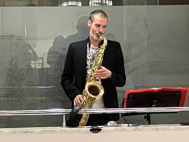 Peter Natterer am Saxophon | Foto: Stockmann