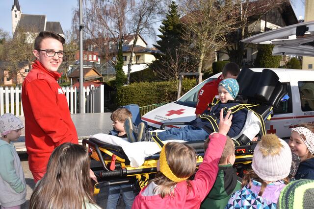 Jugendrotkreuz Bezirkstag in Pabneukirchen 2024.   | Foto: Zinterhof