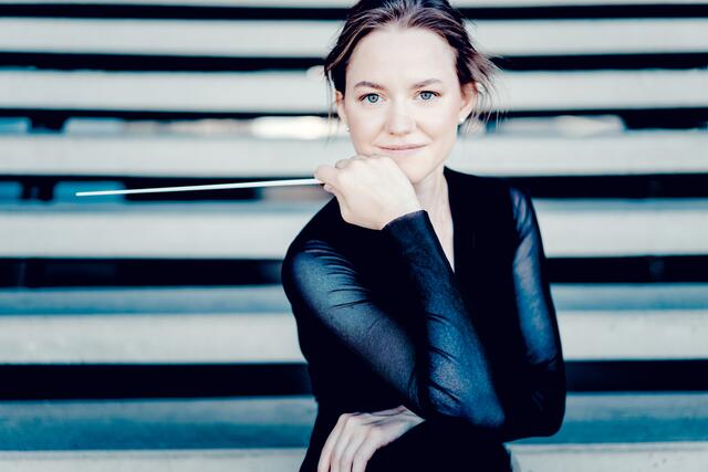 Katharina Wincor gibt den Takt vor. | Foto: Andrej Grilc
