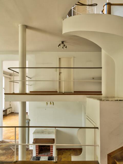 Zwischengeschosse an der Treppe.  | Foto: Stephan Huger