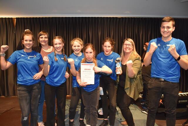 Erste Hilfe Bewerb MS Pabneukirchen 2: 2. Platz. | Foto: Zinterhof