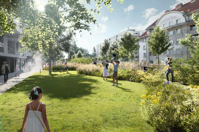 8.100 Quadratmeter an Grünbereich sollen geschaffen werden. | Foto: EGKK, Arriola & Fiol