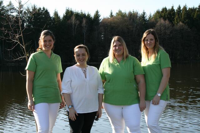 Das Team: Isabella Straka-Kainz, Manuela Grubök, Astrid Gutmann und Claudia Graussam. | Foto: Gemeinde Reingers