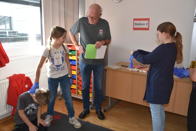 Jugendrotkreuz Bezirkstag in Pabneukirchen 2024.   | Foto: Zinterhof