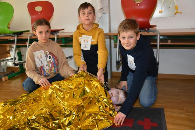 Jugendrotkreuz Bezirkstag in Pabneukirchen 2024.   | Foto: Zinterhof