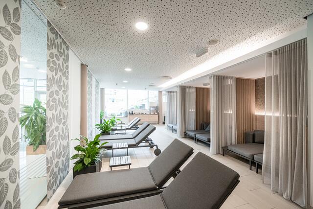 Die neue "Entspannerei" in der Therme Nova bietet exklusiven und entspannendes Flair. | Foto: Die Abbilderei