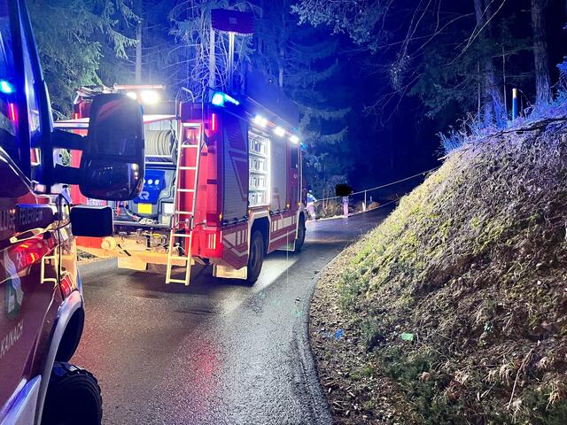 Die FF Kainach war rund zwei Stunden im Einsatz. | Foto: Patrick Marcher