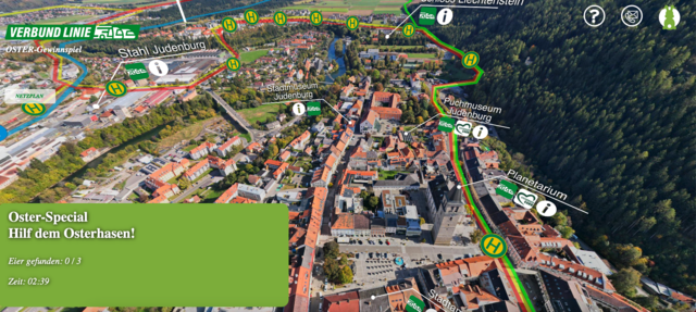 So sieht die neue Erlebniswelt aus. | Foto: Screenshot Verbundlinie