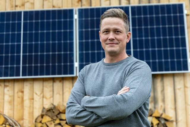 Christian Wastian ist Experte in Sachen PV Anlagen | Foto: Andreas Lutche