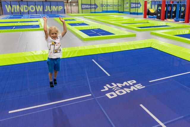Das ist Kärntens größes Trampolin. | Foto: JUMP DOME