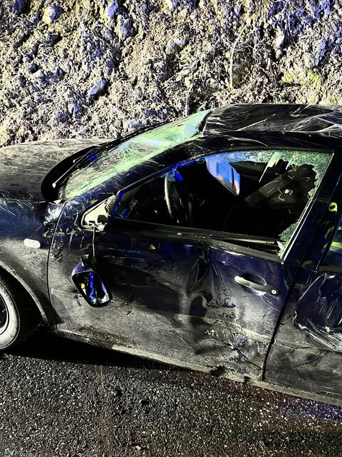 Bei einem Verkehrsunfall wurden Personen zum Glück nur leicht verletzt. | Foto: Patrick Marcher