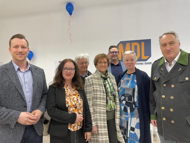 Auch Vertreterinnen und Vertreter der Gemeinde waren dabei.