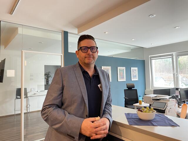 Der Geschäftsführer gibt einen kleinen Einblick.