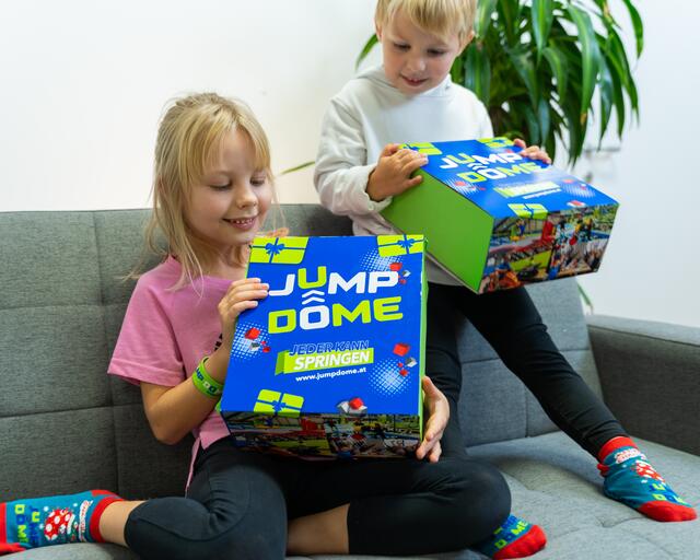 Was der Osterhase wohl für die Kleinsten sich wieder ausgedacht hat? | Foto: JUMP DOME