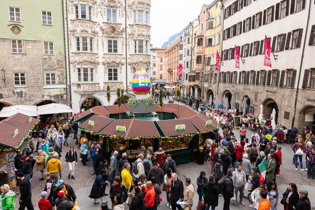 Gelungener Start des Ostermarkts. | Foto: Steinlechner