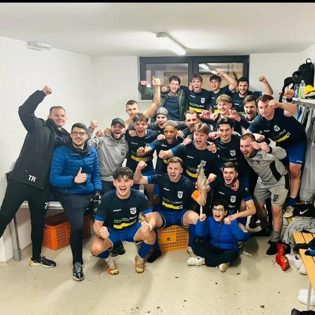 Auswärtssieg der Generali Union Innsbruck zum Frühjahrsauftakt in Umhausen.  Sven Patrick Den uijl  erzielte den Siegestreffer. | Foto: Union