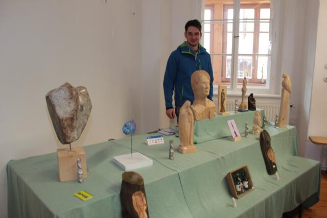 Tolle Kunstwerke gab es bei diesem Stand
