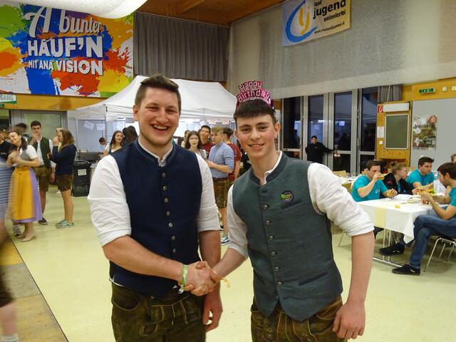 Leonhard Pfleisl und Florian Höller | Foto: Simon Glösl