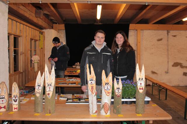 Diese Holzhäschen begeisterten 