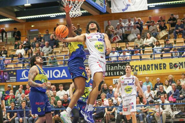 Gegen Graz fuhren die Swans einen 77:63-Sieg ein. | Foto: Kienesberger