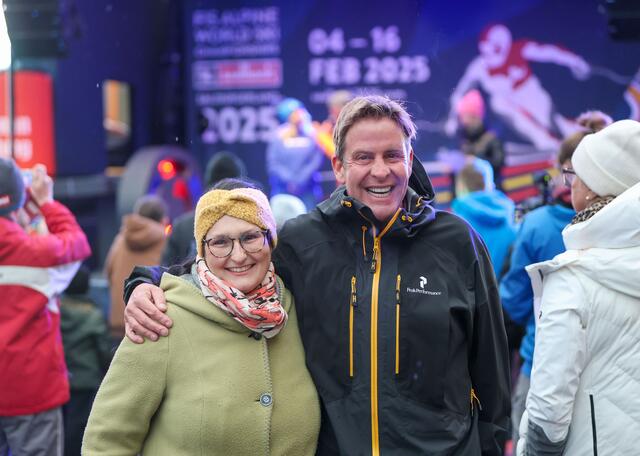 Hatten Spaß: Margit und Martin Sommerbichler (Dj Kalua).