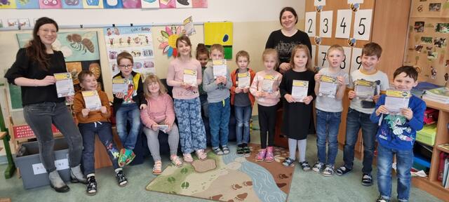 Zu Gast in der Volksschule Dobersberg | Foto: MS Thayatal