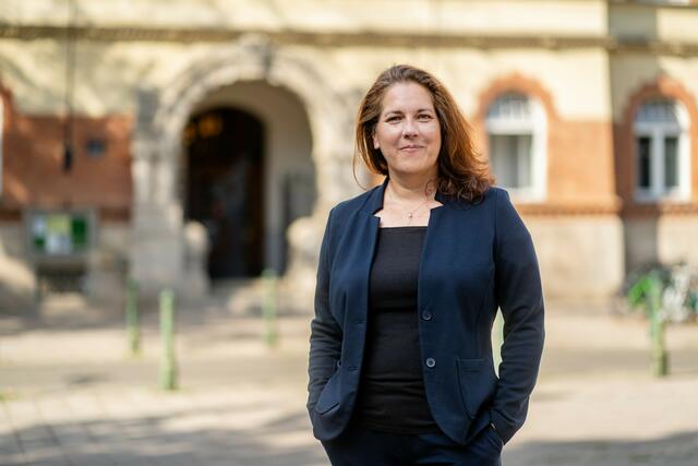 „Ich betone, jeder Bezirksbürger und jede Bezirksbürgerin ist aufgerufen, Ideen zu haben und zu diskutieren", sagt Brigittenauer Bezirksvorsteherin Christine Dubravac-Widholm (SPÖ). | Foto: Markus Sibrawa/PID